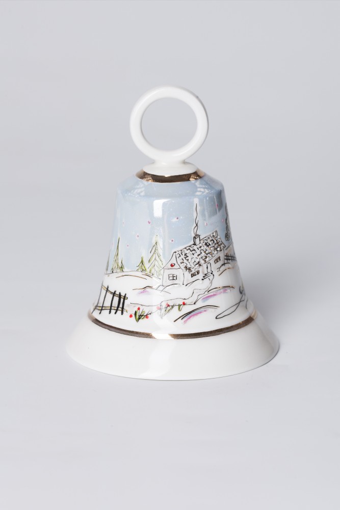Decorative porcelain bells