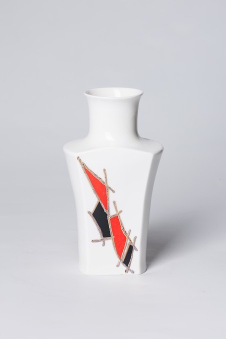 Decorative porcelain vases