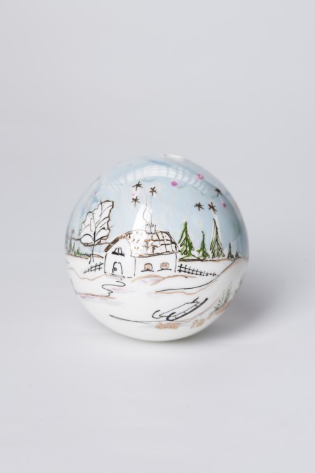 Decorative porcelain products